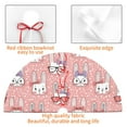 thumbnail image 4 of Rateoe Girl Rabbit Print Christmas Tree Skirt 30" for Xmas Holiday New Year Party Circle Tree Mat Ornaments Decoration, 4 of 7
