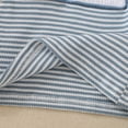 thumbnail image 5 of Povozer Baby Boy Summer Clothes Toddler Boy Outfits Baby Boy 4th Of July Outfit Toddler Waffle Short Sleeve T Shirt Tops Shorts 2 Piece Set Summer Patriotic Clothes,Size 18-24 Months,Blue, 5 of 9