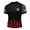 Black, variant on Mens Graphic T-shirts Short Sleeve Crewneck Tops USA Patriotic Chest Graphic Relaxed Plus Size Summer T Shirts for Man Black M