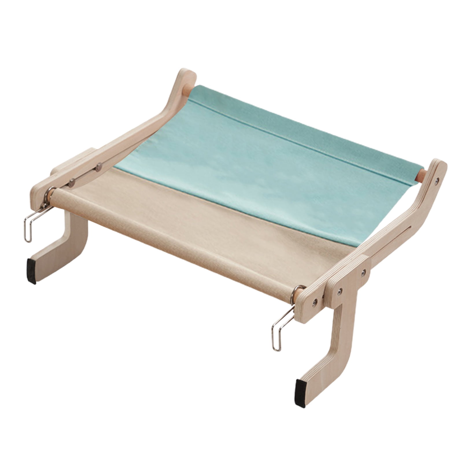 Hanging Cat Hammock Removable Seat Soft Strong Load Bearing Convenient Wall Pet Cat Hammock Pet Supplies-Blue
