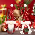 thumbnail image 2 of Muñeca sin rostro Bewildely Navidad decoración de festival Tipo 1, 2 of 6