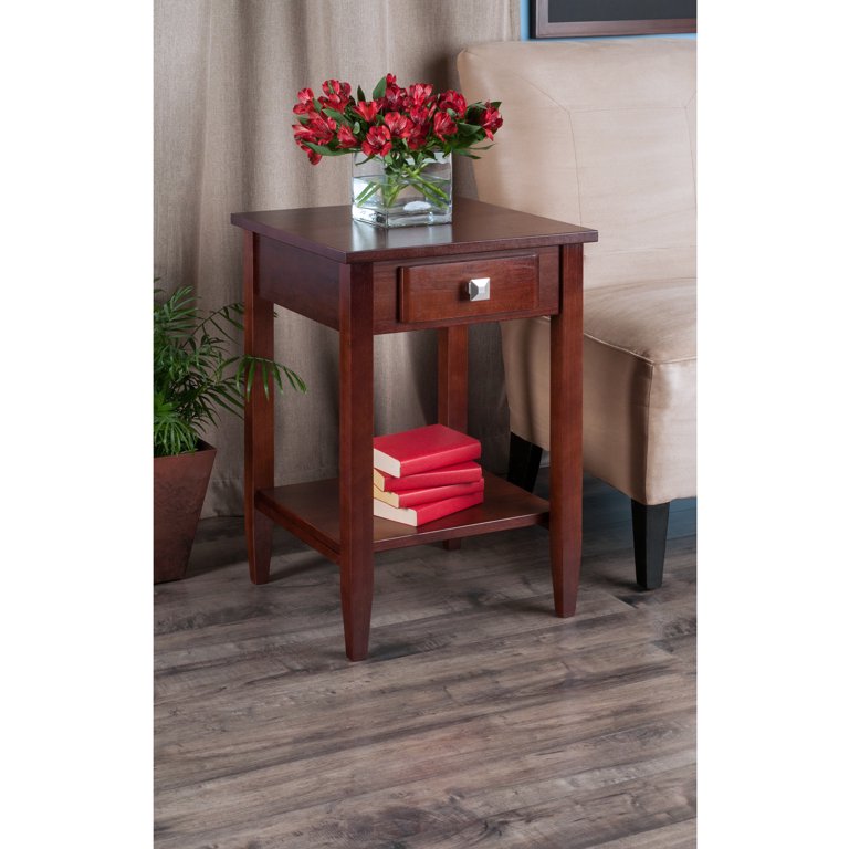 Winsome Wood Richmond Accent End Table, Walnut photo 4