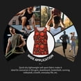 thumbnail image 7 of Balery Tomatoes And Chili Pattern Men's Workout Tank Top Gym Muscle Tee Fitness Bodybuilding Sleeveless T Shirt Quick Dry Fit Muscle Tank Top Slim-Fit Tank-Large, 7 of 7