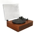 Plug In Speakers For Record Player Retro Record Player Portable Bluetooth Turntable Record Player with