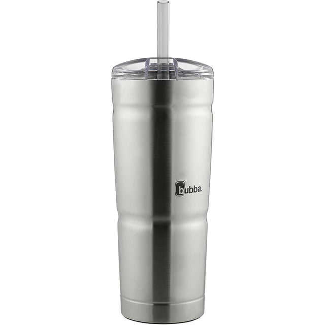 Bubba Envy S Vaso de acero inoxidable aislado al vacío con pajita, 24 oz, tapa transparente BUBBA BRANDS 1