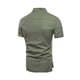 thumbnail image 3 of pstuiky camisetas de hombre, Suéter casual de manga corta con cuello alto y diseño liso cómodo para hombre ropa de hombre xxl, 3 of 3