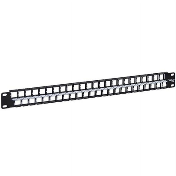 48-Port Blank HD Patch Panel, 1 Rms