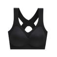 thumbnail image 2 of Xdegoge Seamless Bras for Women Wireless Soft Supportive Training Racerback Comfort Sports Bra No Underwire Yoga Running Bralettes with Removable Pads, 2 of 6
