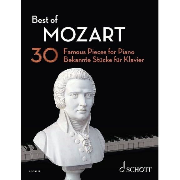 Best of Mozart: 30 Famous Pieces for Piano, (Paperback)