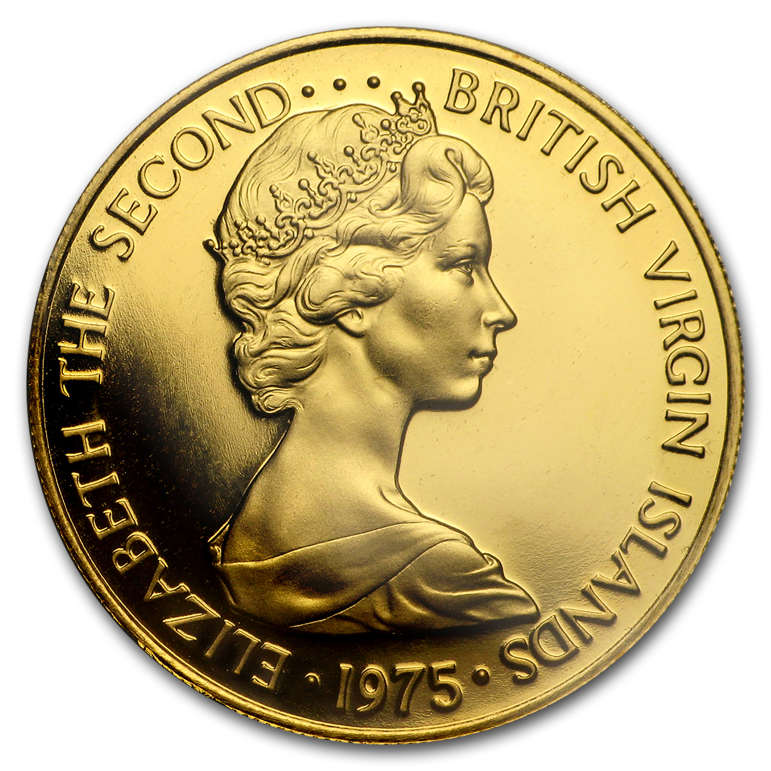 1975 British Virgin Islands Proof Gold $100 (w/COA) - Walmart.com