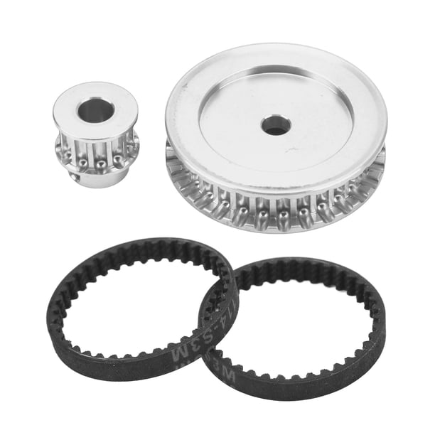 Piezas de bricolaje mejoradas para vehículos RC Crawler, transmisión por correa de 12T y 30T, transmisión por correa RC, engranaje de transmisión por correa en T, máxima confiabilidad