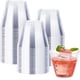 thumbnail image 1 of Vasos de plástico transparente [paquete de 100], vasos de plástico desechables, copas de vino de plástico, vasos desechables, vasos de cóctel desechables, vasos de plástico para fiestas, 1 of 5