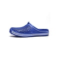 thumbnail image 5 of Gomelly Women Slippers Hollow Out Clogs Sandals Backless Beach Slipper Comfortable Casual Shoes Unisex Men Slides Blue 6, 5 of 9