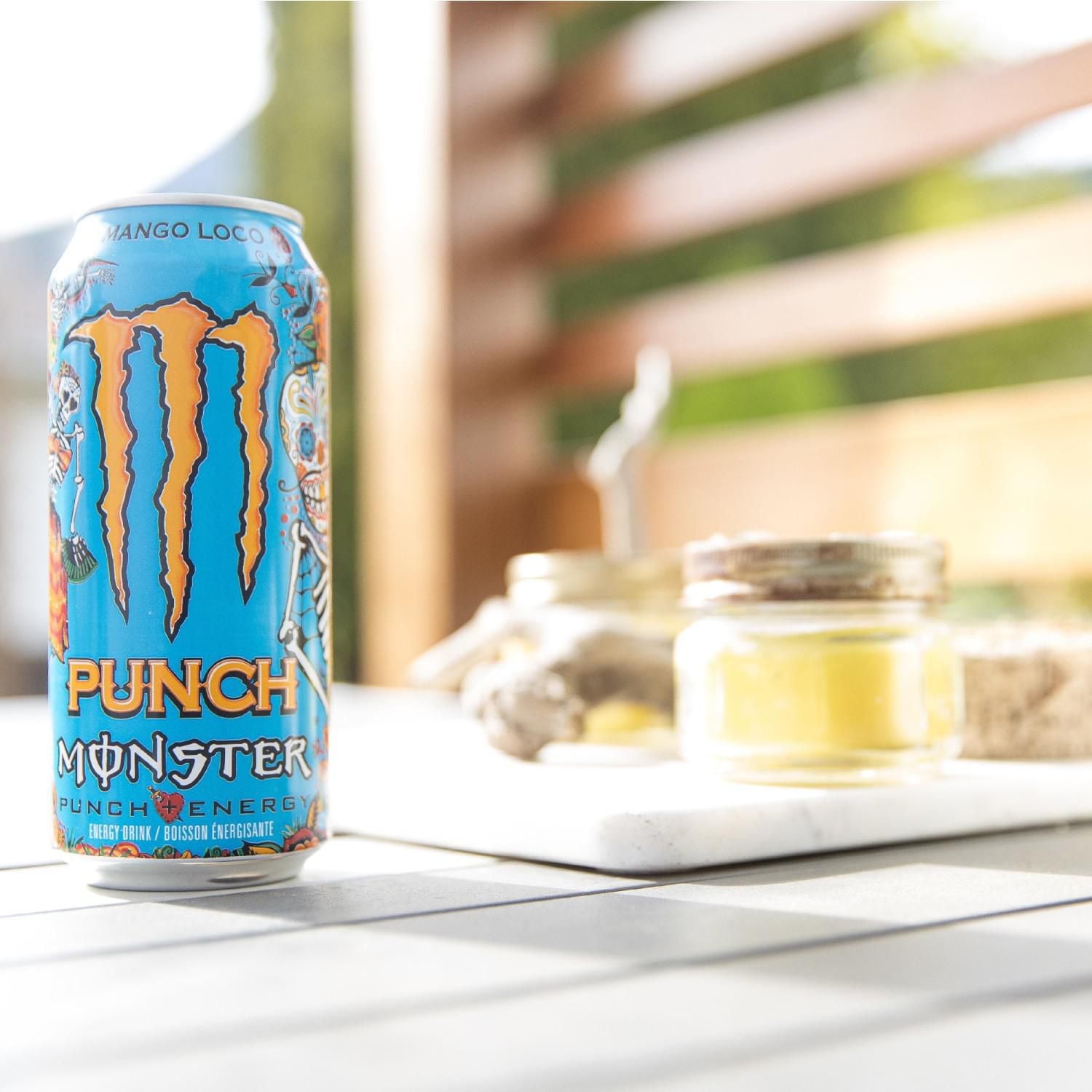 MONSTER ENERGY, Mango Loco, 473mL, Can