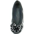 thumbnail image 3 of Stuart Weitzman Girls Fannie Bree Designer Dress Flats Shoes, 3 of 4