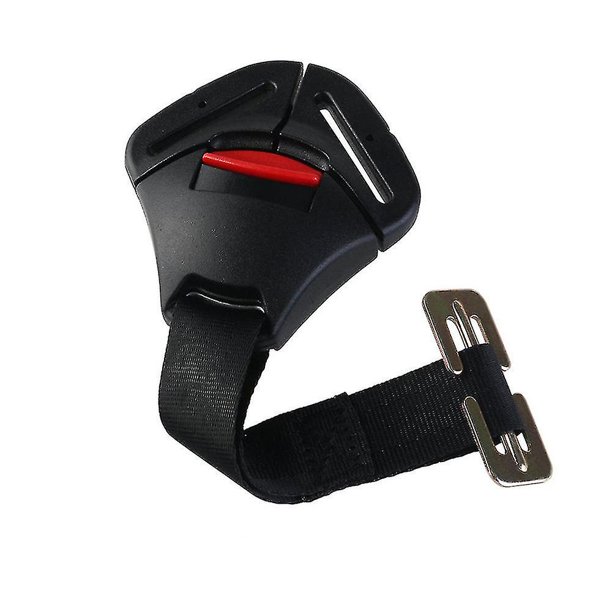 Hebilla de seguridad para asiento de coche de bebé, hebilla de bloqueo fija con Clip para cinturón de seguridad lin