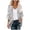 Grey, variant on Women's Coats, Jackets & Vests Solid Puff Sleeve Cardigan Casual Tops