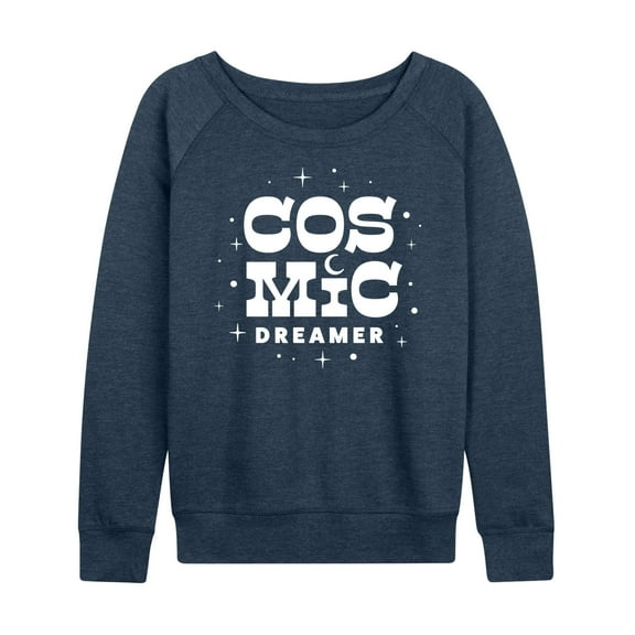 Instant Message - Cosmic Dreamer - Women's Lightweight French Terry Long Sleeve Shirt