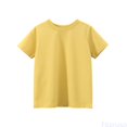 thumbnail image 2 of Fozruso Boys Striped Short Sleeve T Shirts Kids Stretchy Crewneck Tops for Boys School and Play, 2 of 6
