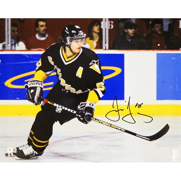 Jaromir Jagr Autographed 16x20 Photo Pittsburgh Penguins Beckett BAS Witness 219046
