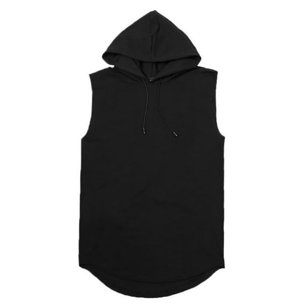Sudadera Con Capucha Sin Manga Sudadera Sin Capucha Hombre