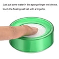 thumbnail image 5 of Unique Bargains 2.7 Inch Dia Finger Wet Sponge for Bank Counting Green 6 Pack, 5 of 5