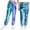 Blue, variant on Kids Girls Boys Metallic Jazz Hip Hop Street Dance Jogger Cargo Pants Performance Party Harem Trousers Gold 8
