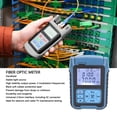 thumbnail image 3 of Fiber Optic Meter, Fiber Optic Cable Tester 3 Modulation Frequencies High Accuracy Portable  for TV Maintenance Testing, 3 of 7