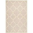 thumbnail image 1 of Safavieh Cambridge Collection CAM140M Handmade Moroccan Geometric Light Pink and Ivory Premium Wool Area Rug (2' x 3'), 1 of 3