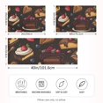 thumbnail image 2 of Yayeee Pillowcase Queen Size Set of 2 Satin Wrinkle Resistant Pillow Case, Chocolate Cakes, 2 of 7