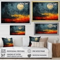thumbnail image 4 of Designart "Yellow Stormy Horizon composition III" Modern Floater Framed Canvas Wall Art, 4 of 7