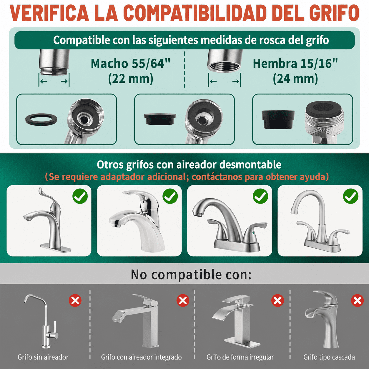 1440° Swiveling Faucet Extender, Brass Metal Robotic Arm Aerator with Flexible Joint, Dual-Mode Splashproof Water-Saving Tap Sprayer for Kitchen Sink Taps