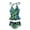 Blue, variant on Cute Tankinis Swimsuit Y2k Floral Set for Women Vintage Whimsy Beach Swimsuit 2 Pieces Swimwears Sets (Black XL)