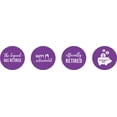 thumbnail image 2 of Darling Souvenir 190 Pcs Retirement Party Favor Stickers chocolate Candy Labels-Violet, 2 of 2