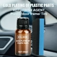 thumbnail image 7 of Tgbvmt Automotive Interior Wax Refurbishing Agent 10ml for Plastic Rubber Leather Shine Restoration Maintenance Crystal Plating for Enhancing Interior Shine and Durability Today, 7 of 7