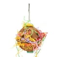 thumbnail image 4 of Shredder Toy, Hook Installation Bite Resistant Colorful Coconut Shell Bird Shredding Toy Safe  for Cockatiels, 4 of 7
