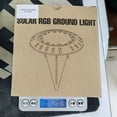thumbnail image 6 of Solar Ground Lights Outdoor with 16 LEDs, Multi-Color Auto-Changing Solar Outdoor Lights Waterproof, Solar Garden Lights for Pathw, 6 of 9