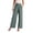 Blue, variant on Seductiva Soft Leggings for Women Women Wide Leg Pants for Women Work Business Casual High Waisted Dress Pants Flowy Trousers Office Loose Casual Pants