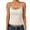 A-White252, variant on Women's Form-Fit Square Neck Cami Top Thin-Strap Bodycon Everyday Evening Camisole