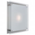 thumbnail image 1 of Access Lighting 50032-BS-FST Vision 2 Light Wall Fixture or Flush-Mount - Brushed Steel, 1 of 1