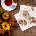 thumbnail image 4 of Keep Unique Floral Disposable Decorative Decoupage Paper Napkins, Assorted Color, Pack/20, 4 of 6