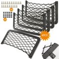 thumbnail image 1 of Car Trunk Storage Net - 4 PCS - Black - Car, 1 of 4