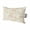 Beige, variant on Pink Flowers Outdoor Pillows for Chaise Lounge Chair Waterproof Lumbar Pillows with Insert&Strap Beach Headrest Pillow Country Botanical Floral Leaves Romantic Pillow for Patio Pool 11"x16"