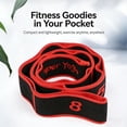 thumbnail image 7 of Fitness Resistance Bands with Handles, Numbered Elastic Pull Band, 8-Loop Design for Progress Tracking, for Yoga, Pilates and Full Body Stretching, 7 of 7