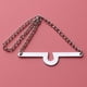 thumbnail image 4 of Collar de Plata Negro Sunnimix 3 piezas Barbell Pin para hombre ```, 4 of 8