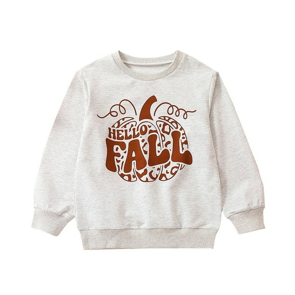 adviicd Sweatshirt for Girls Girls Casual Long Sleeve Sweatshirts Crewneck Tunic Tops Kids toddler girl sweatshirt (Grey,9-12 Months)