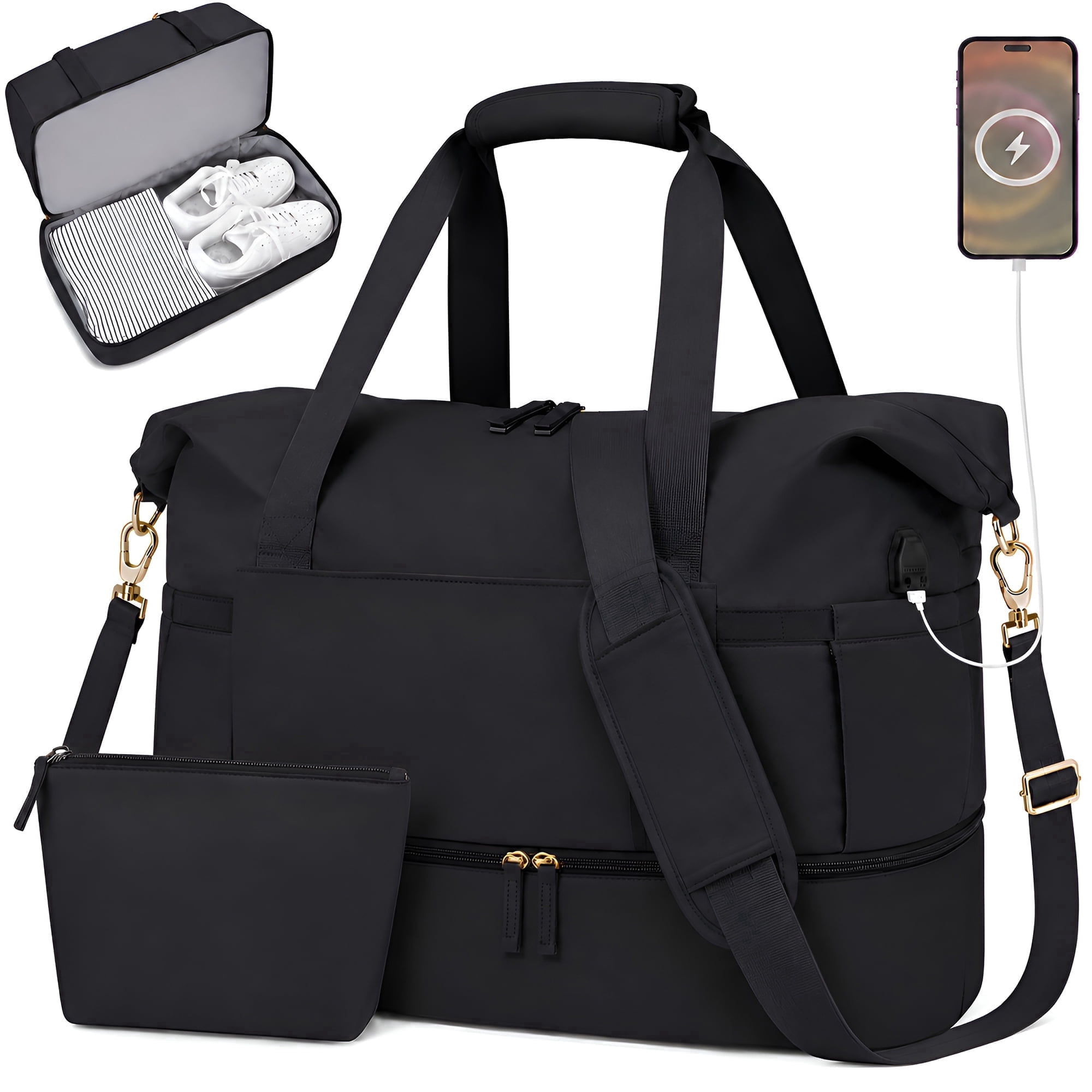 SWISSGEAR, Duffle Bag, Apex 20 inch, Navy Blue Dobby - Walmart.com