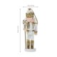 thumbnail image 3 of 5pcs Nutcracker Hanging Decoration Xmas Tree Nutcracker Soldier Ornament Wood Nutcracker Craft, 3 of 3