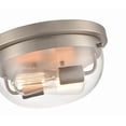 thumbnail image 6 of 9712-MB Millennium Lighting Ashford - 2 Light Flush Mount-6 Inch Tall and 13 Inch Wide-Matte Black Finish, 6 of 12