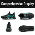 thumbnail image 2 of AUXDIQ Work Shoes Men Women Breathable Steel Toe Cap Industrial Trainers Lightweight Construction Sneakers Sport Shoes, 2 of 6